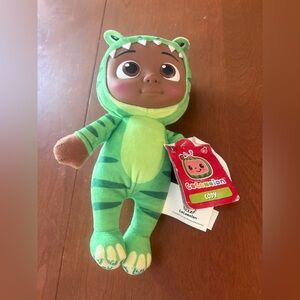 Green Dinosaur Plush Toy for Kids